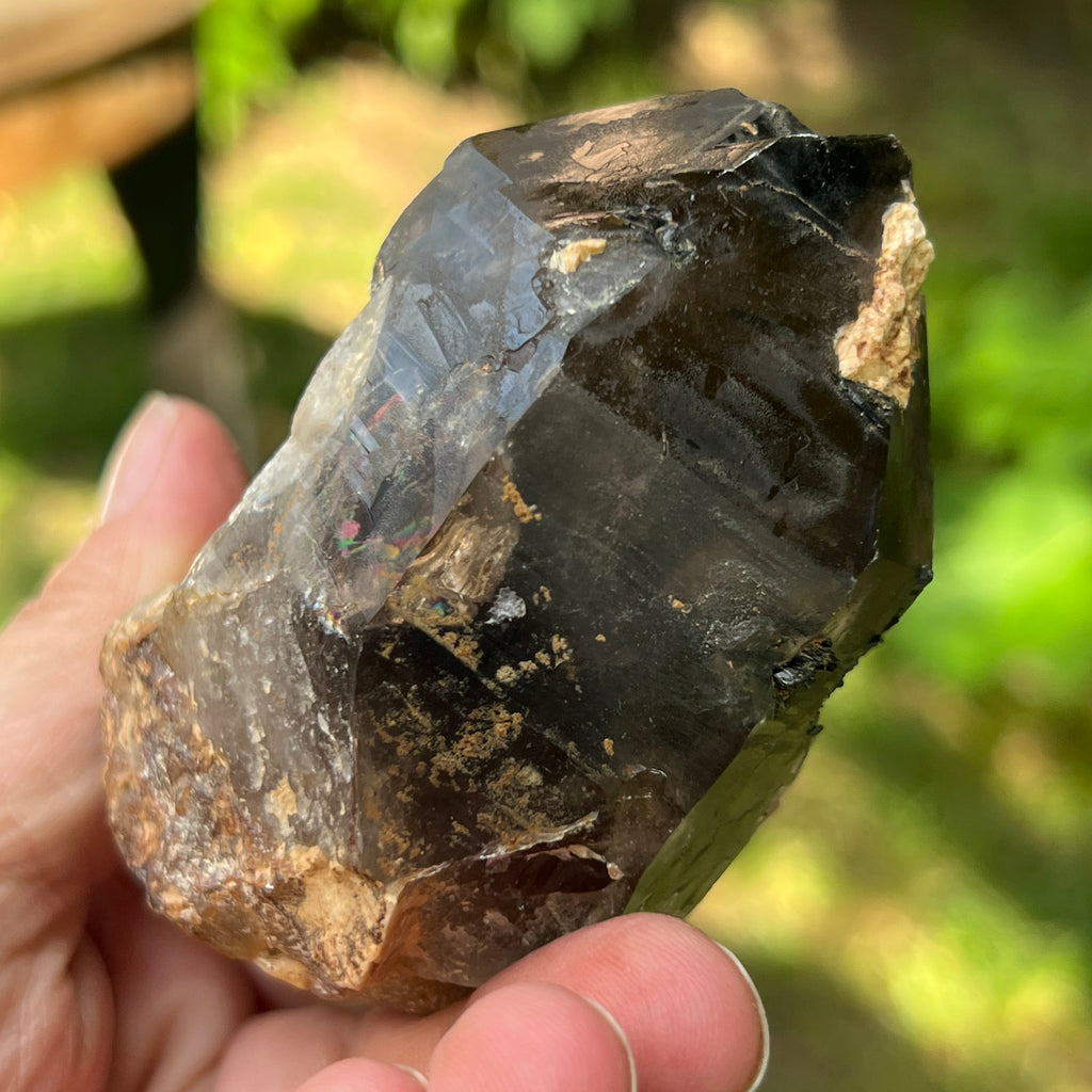 Varf brut cuart fumuriu | Model L1, pietre semipretioase - druzy.ro 1 