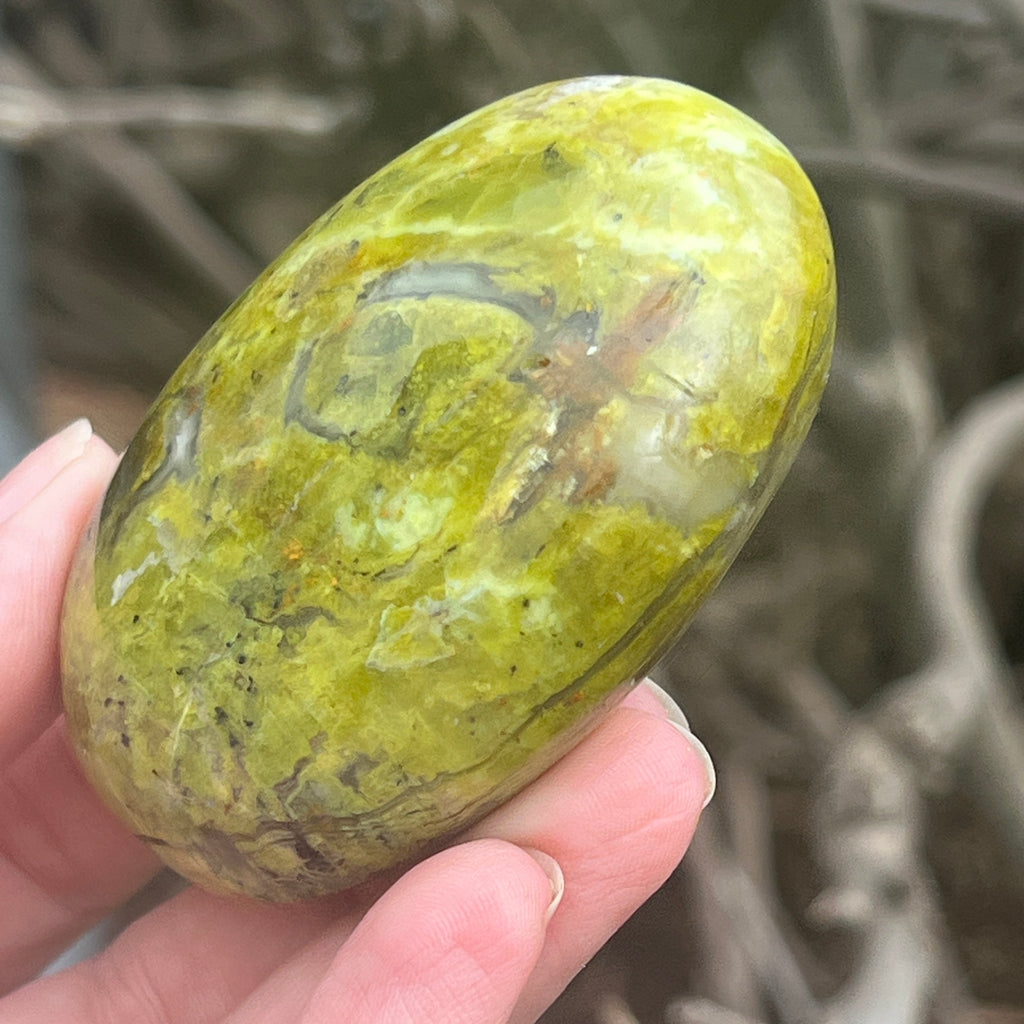 Opal verde palmstone m15, pietre semipretioase - druzy.ro 3 
