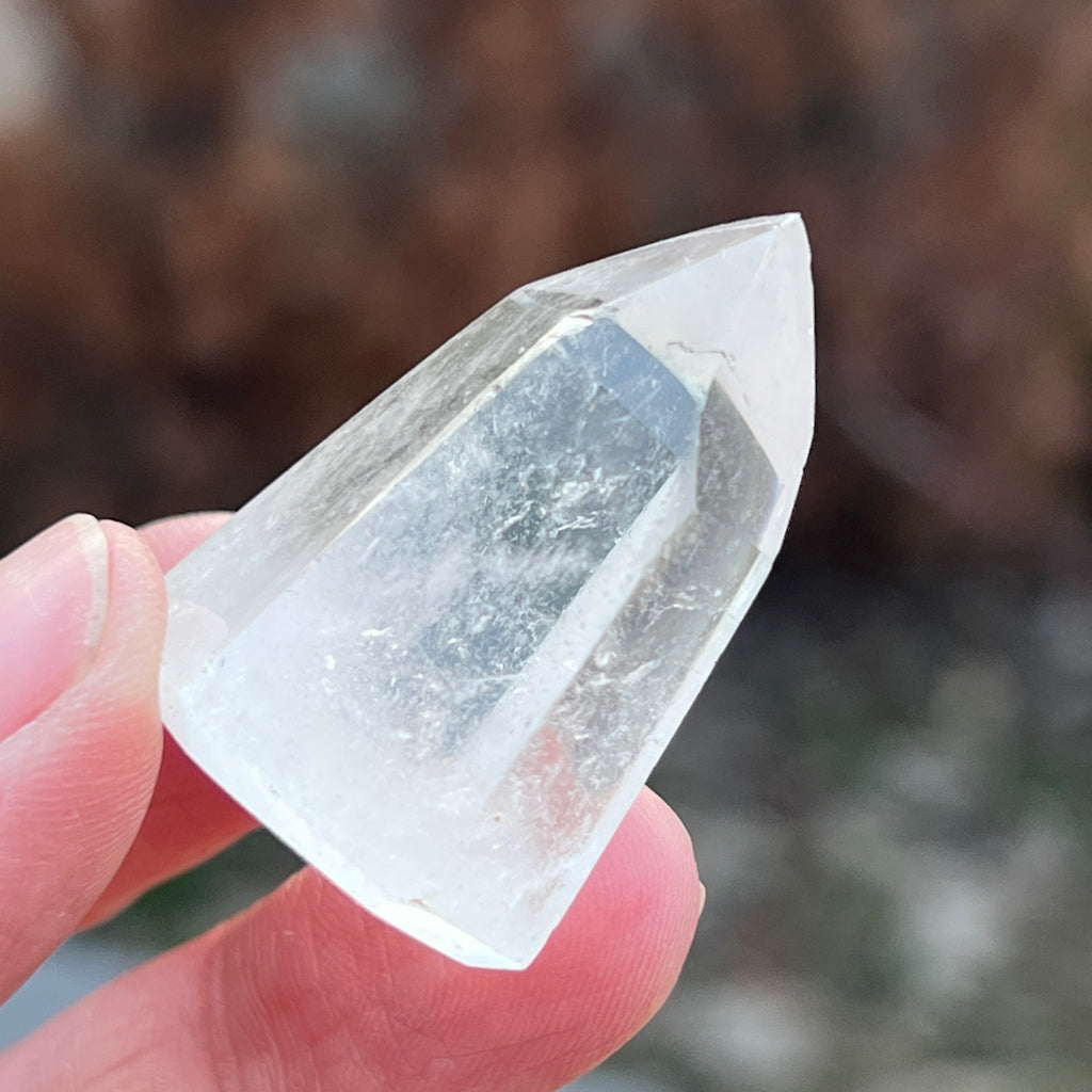 Generator/ varf cuart de stanca cristal incolor ICY 49, pietre semipretioase - druzy.ro 4 