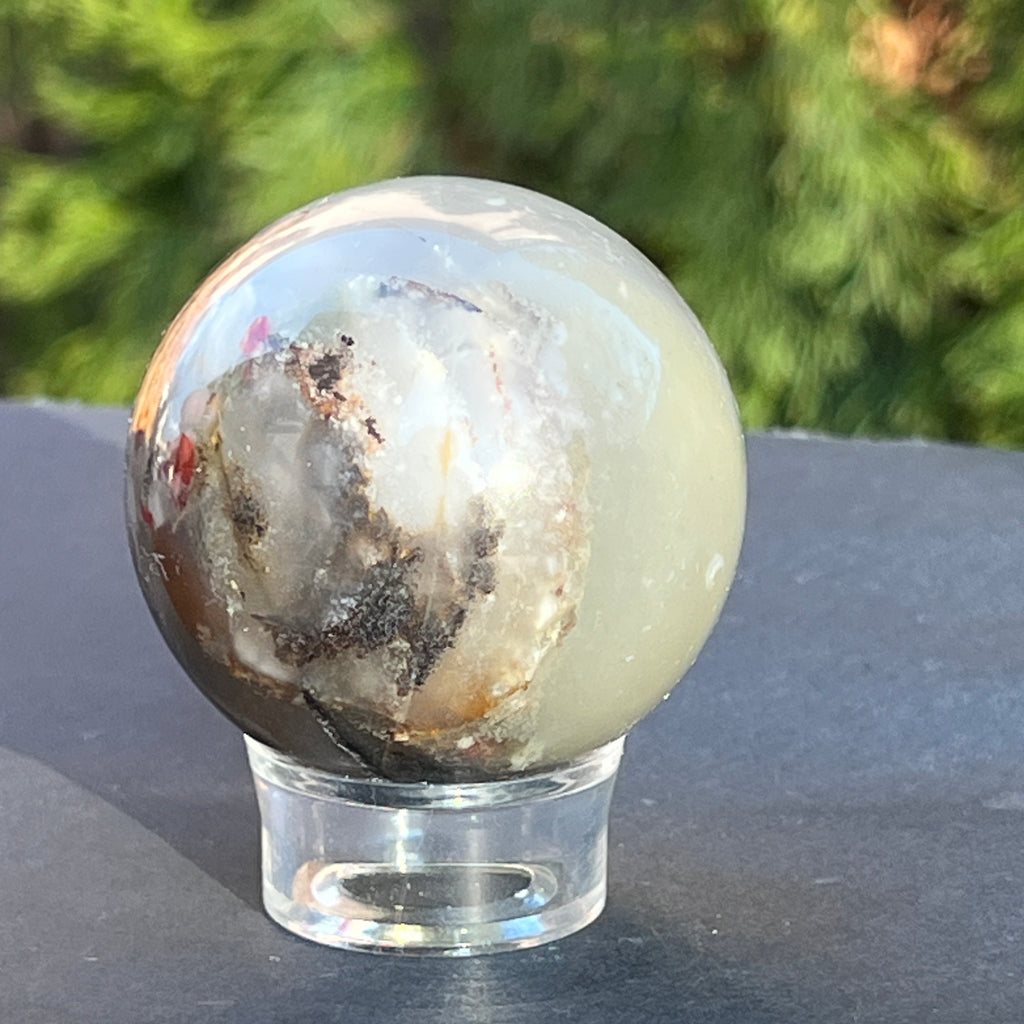 Sfera seftonit piatra sangelui model 1, pietre semipretioase - druzy.ro 8 