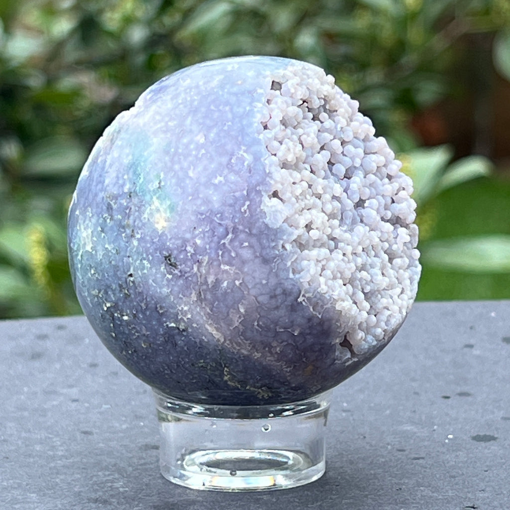 Sfera agat strugure model 2, pietre semipretioase - druzy.ro 3 