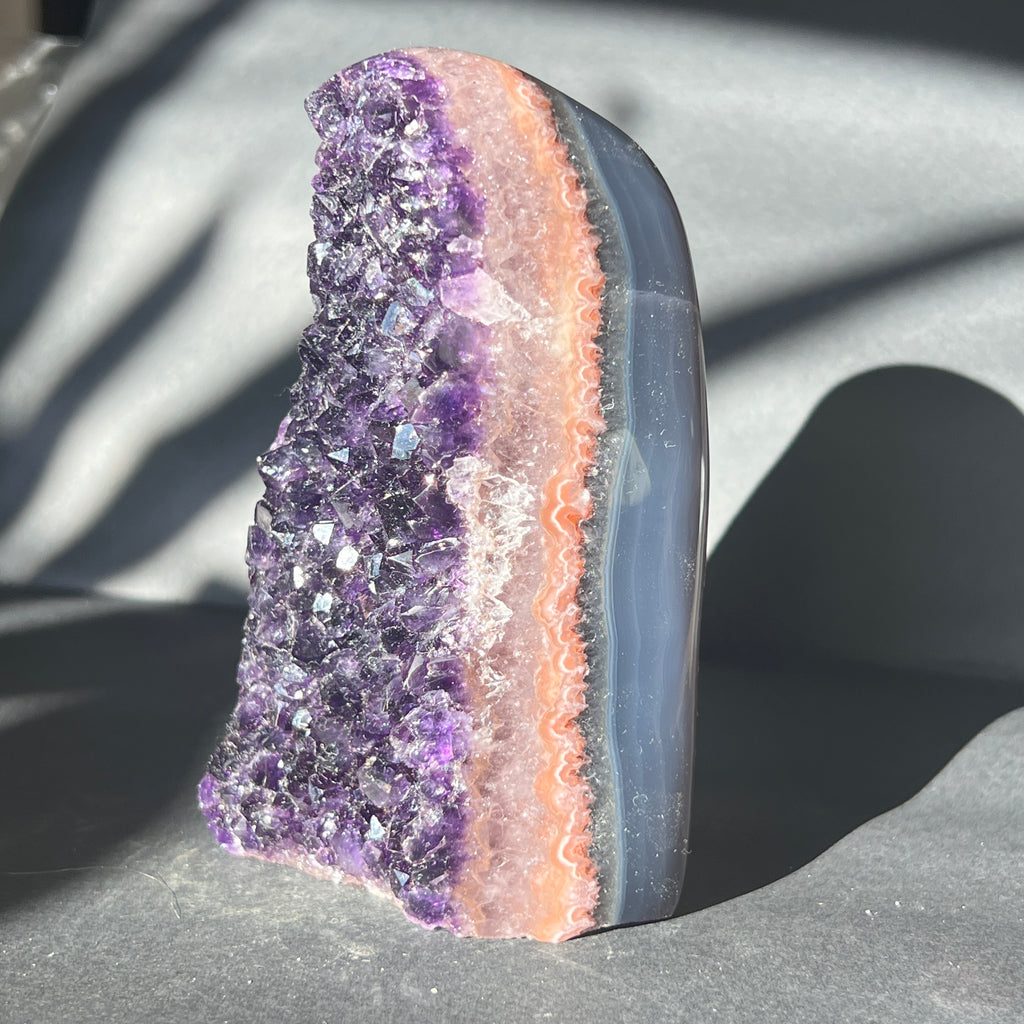Geoda ametist Uruguay AAA model 13, pietre semipretioase - druzy.ro 3 