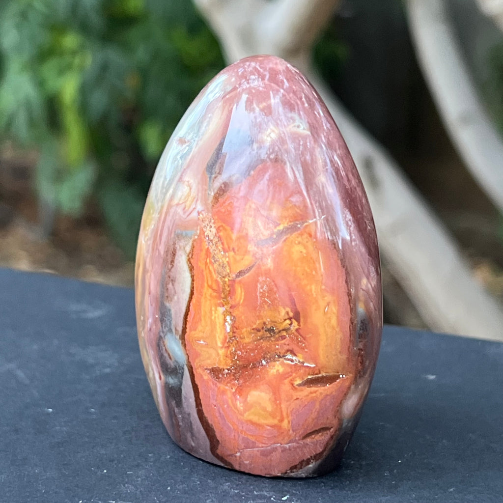 Jasp policrom sculptura forma libera model 4 Africa, druzy.ro, cristale 4
