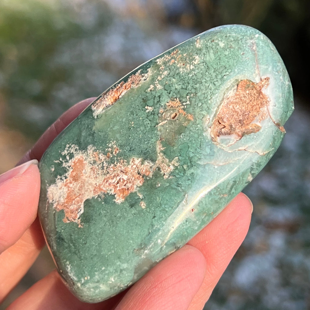 Crisopraz smarald palmstone model 3 din Zimbabwe, druzy.ro, cristale 3