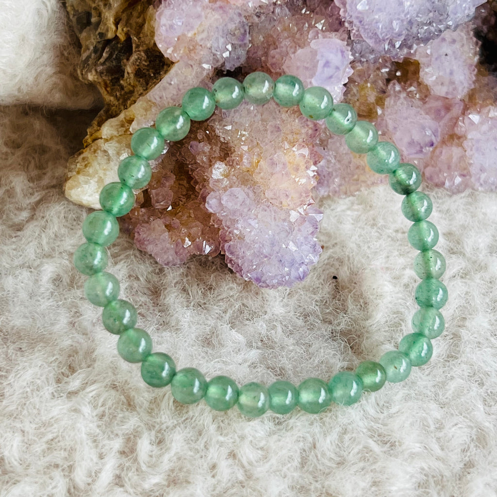 Bratara copii aventurin 4mm, druzy.ro, cristale 1