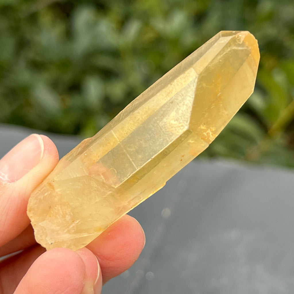 Varf citrin mina Luena, Congo model 23, pietre semipretioase - druzy.ro 3 