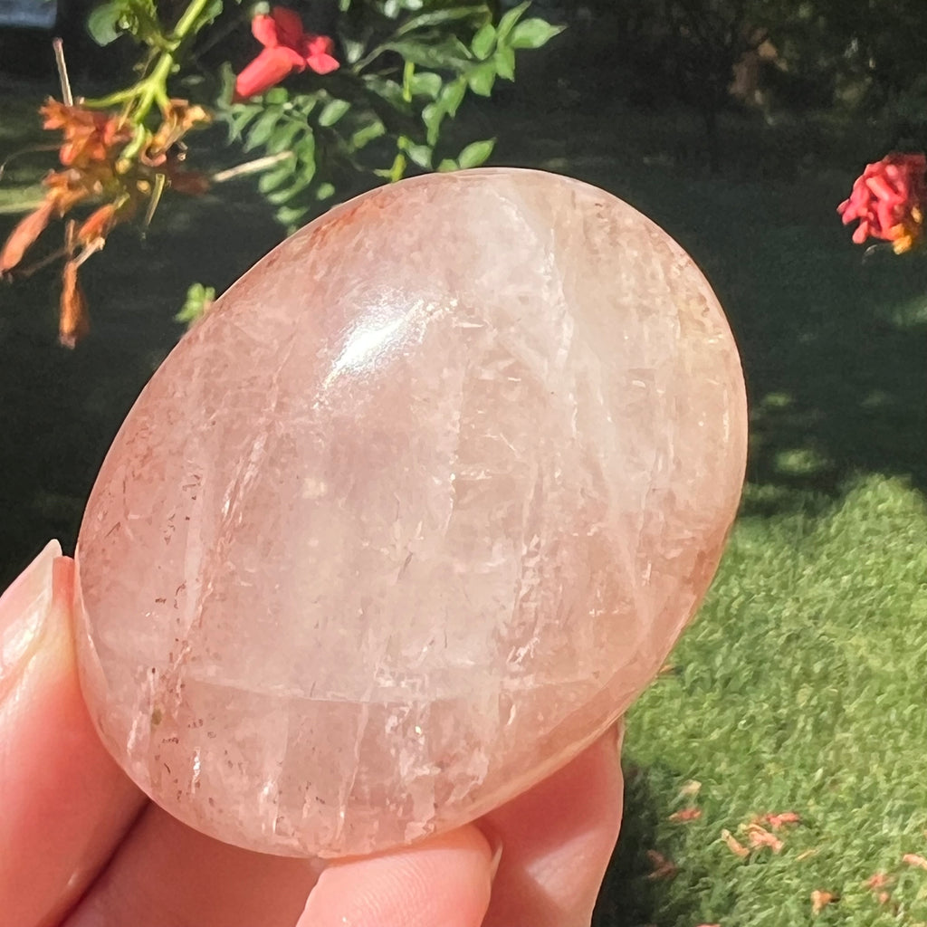 Palmstone cuart rosu hematoid Madagascar m7, cuart de foc, pietre semipretioase - druzy.ro 1