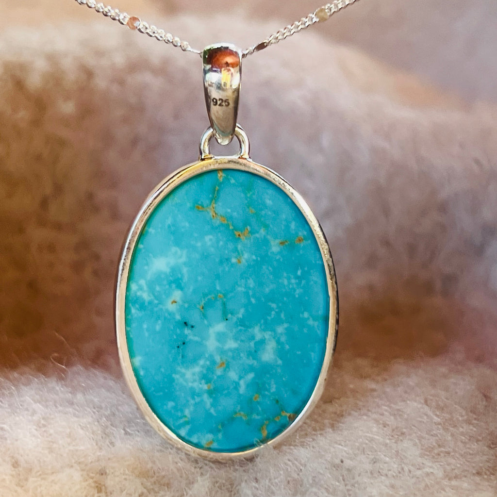 Pandantiv turcoaz model 1, druzy.ro, pietre semipretioase 2