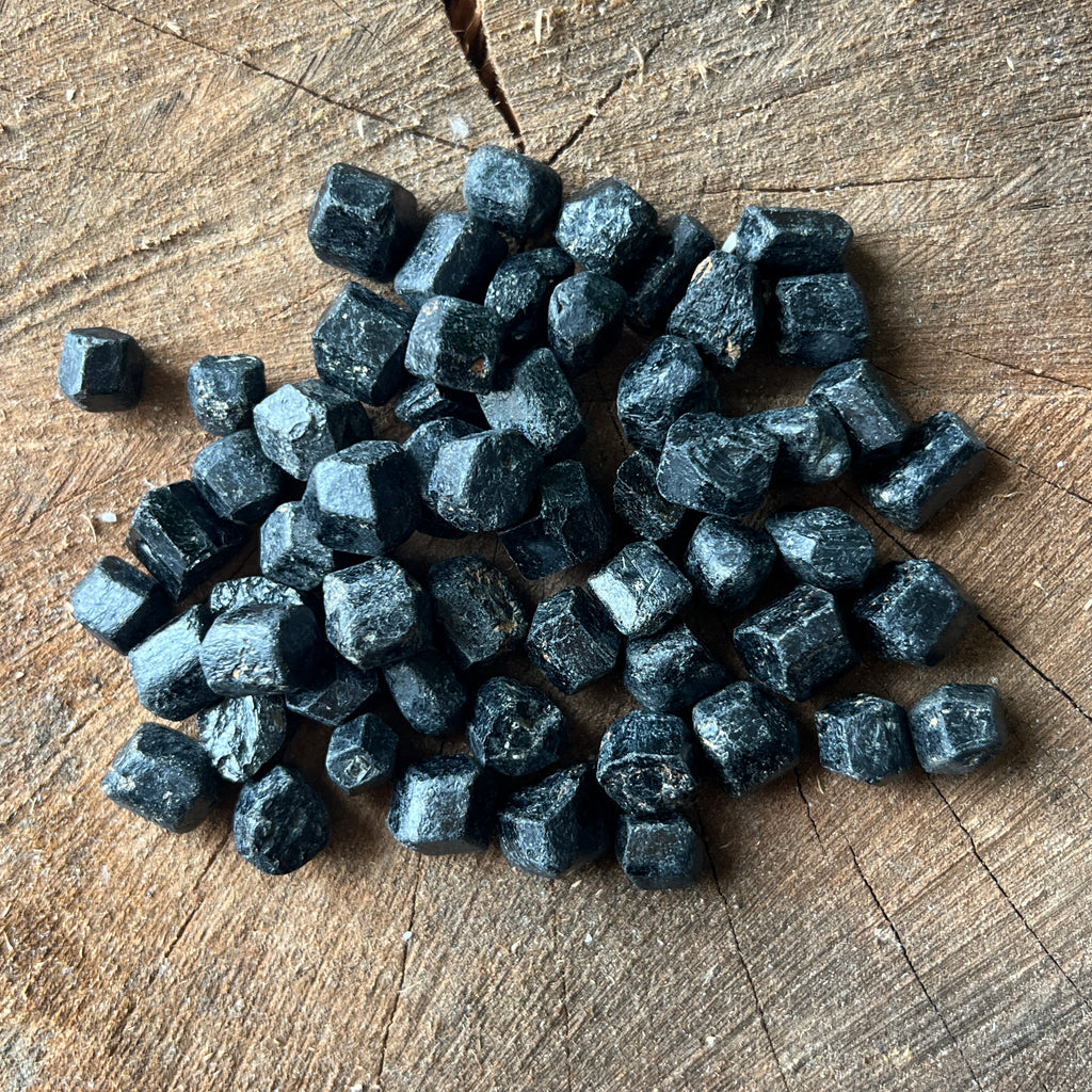 Turmalina neagra bruta S Africa, pietre semipretioase - druzy.ro 3 