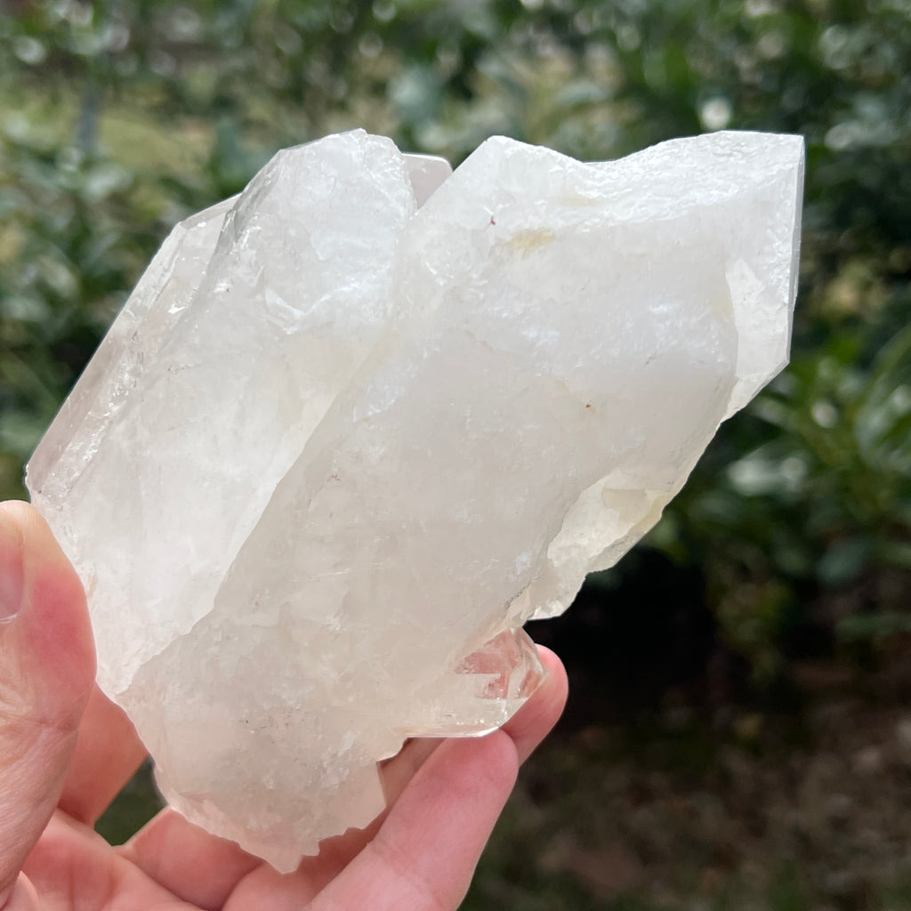 Varf cuart incolor natural, floare de mina L7, pietre semipretioase - druzy.ro 7 