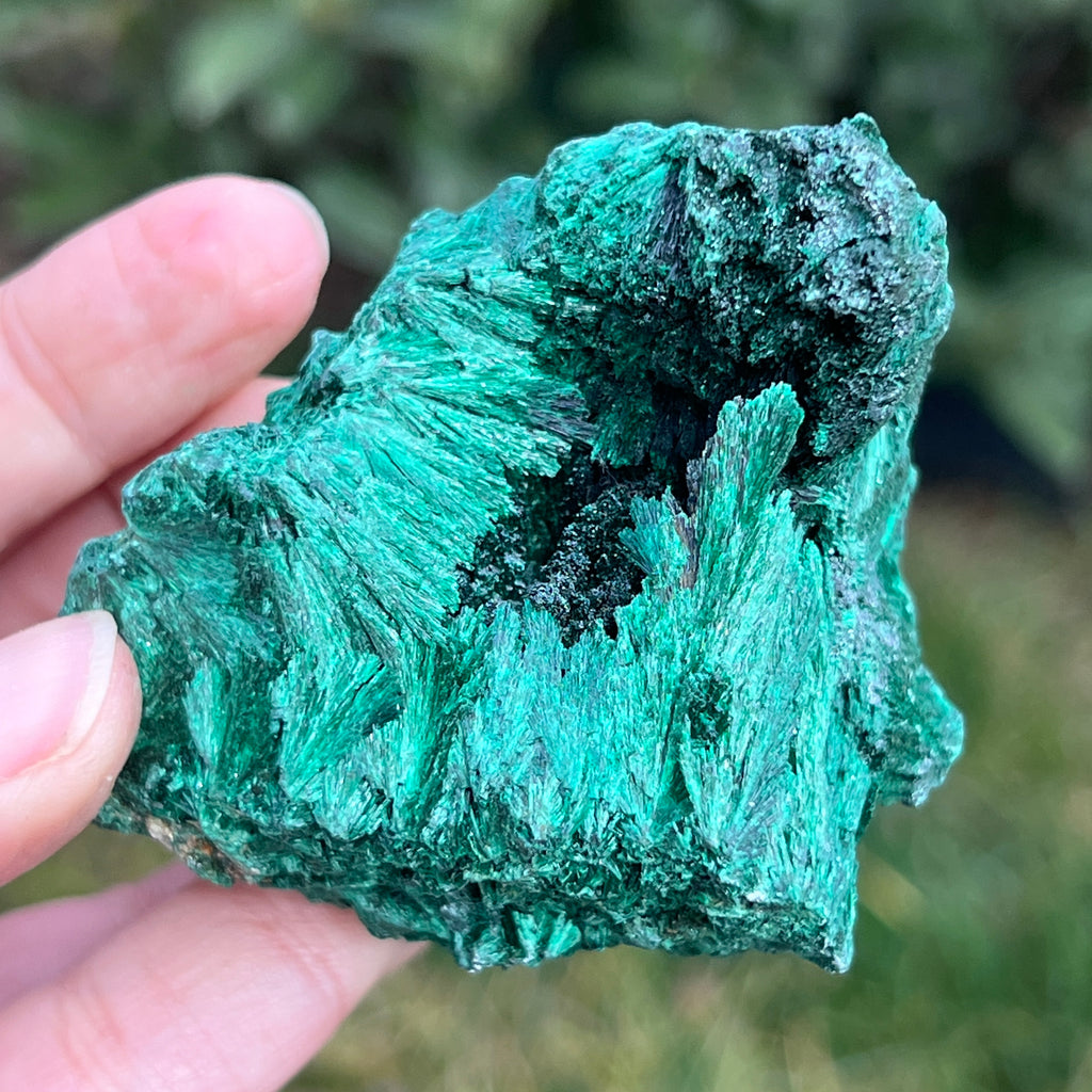 Malachit matasos piatra bruta m3, pietre semipretioase - druzy.ro 3 