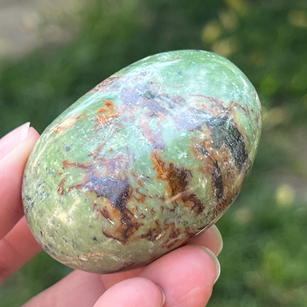 Palmstone crisopraz| Model 1, pietre semipretioase - druzy.ro 2 
