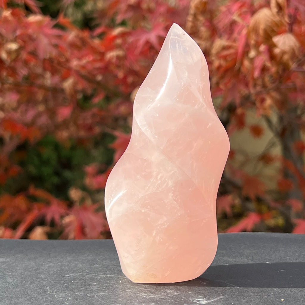 Flacara cuart roz model 6 din Madagascar, druzy.ro, cristale 5
