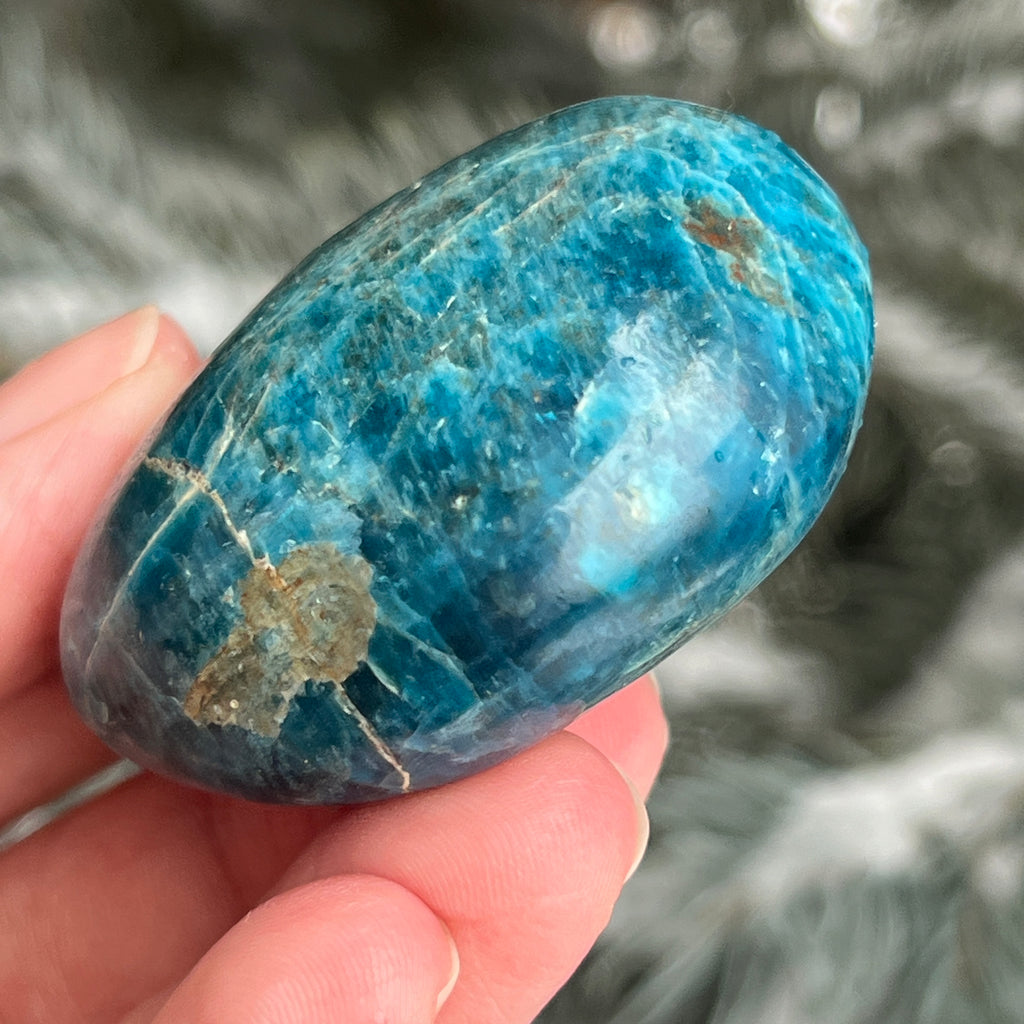 Apatit rulat palmstone model 11, pietre semipretioase - druzy.ro 2 