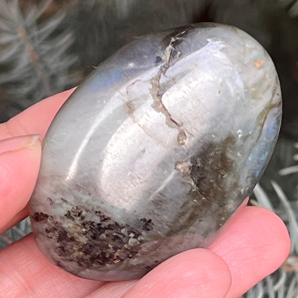 Labradorit palm stone m6, pietre semipretioase - druzy.ro 8 