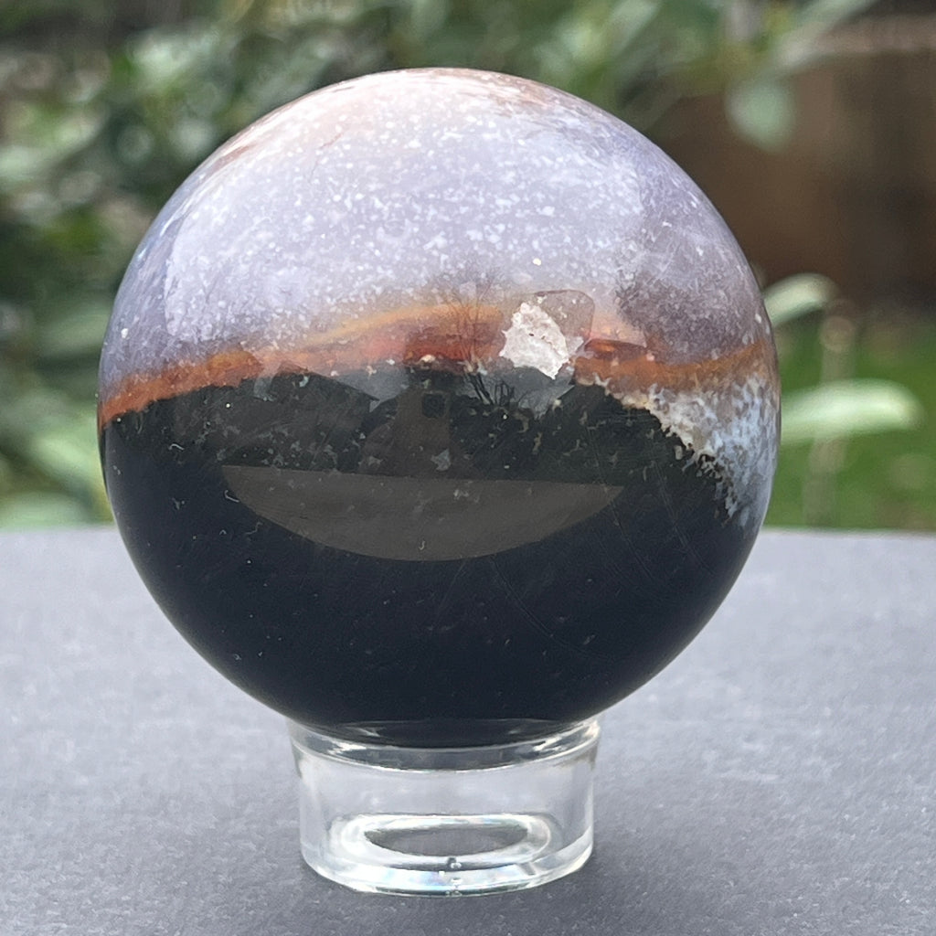 Sfera sardonix model 3, pietre semipretioase - druzy.ro 2 