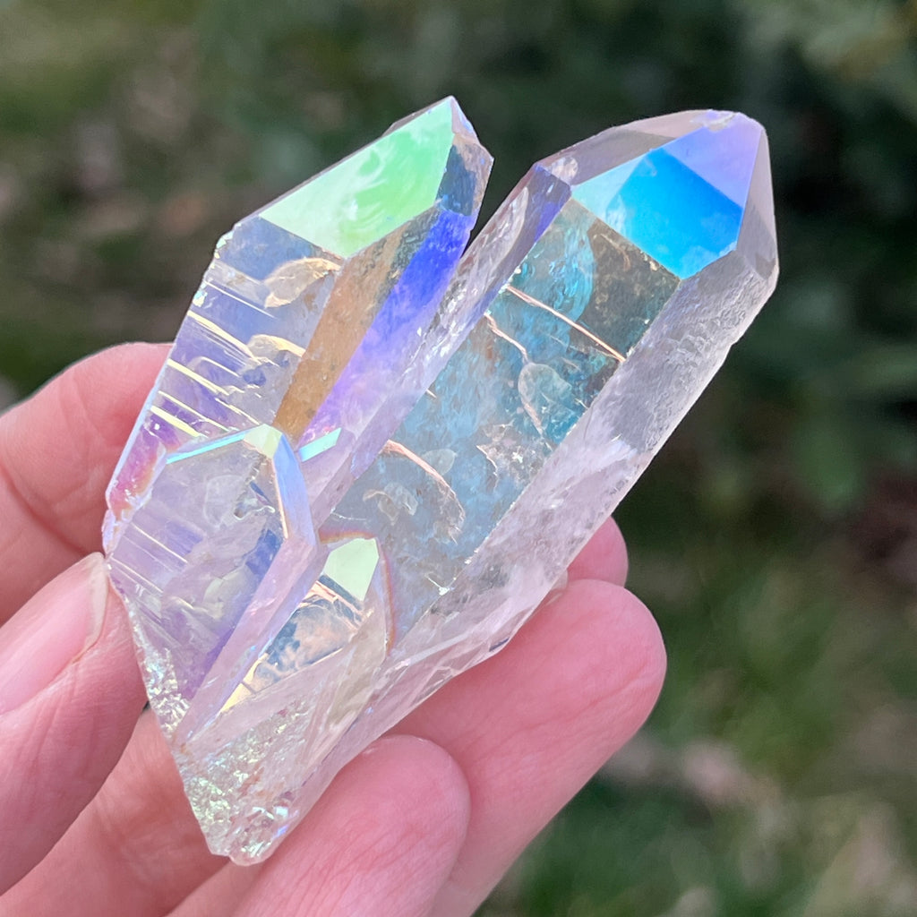 Cluster cuart incolor AURA, floare de mina m8, pietre semipretioase - druzy.ro 2 