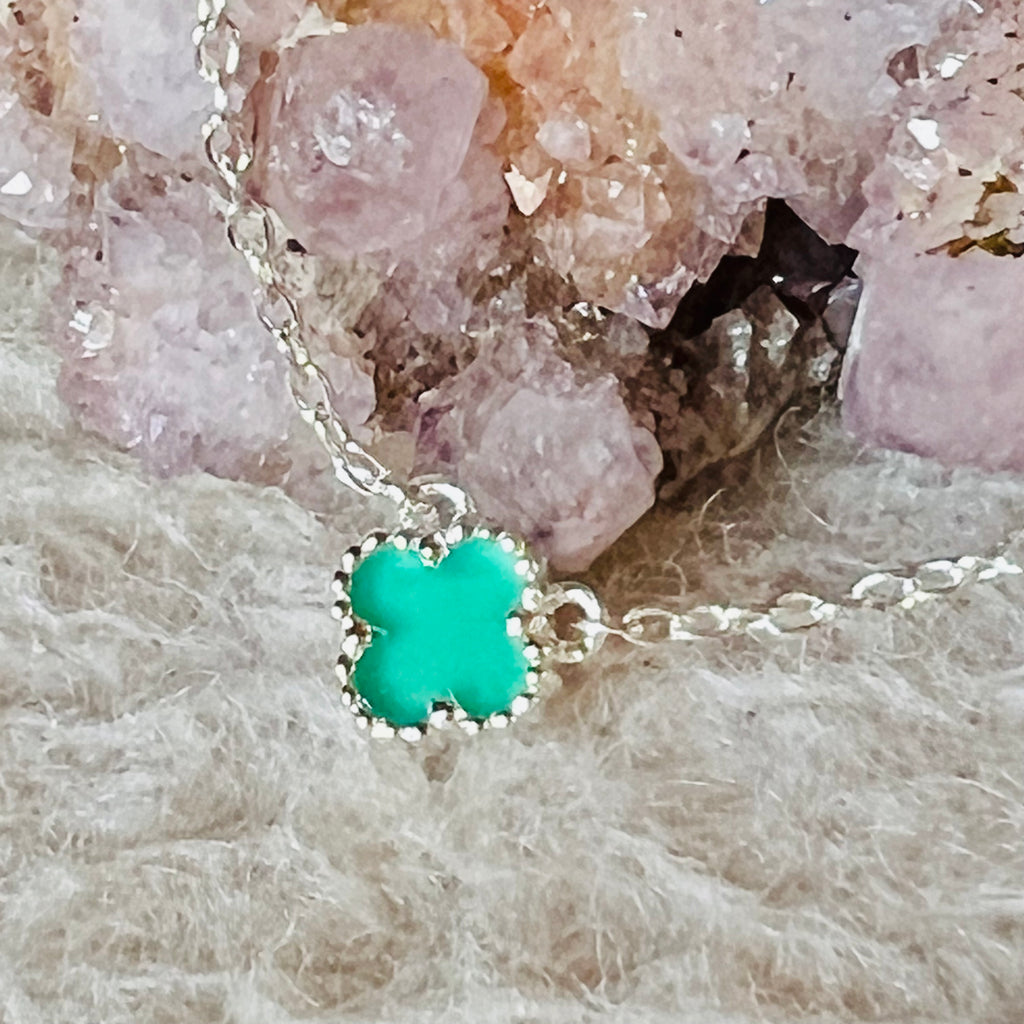 Colier onix verde Lucky, druzy.ro, pietre semipretioase 3