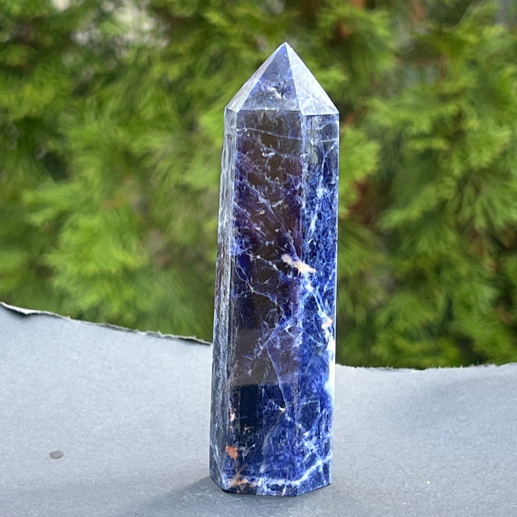 Obelisc sodalit model 2, pietre semipretioase - druzy.ro 2 