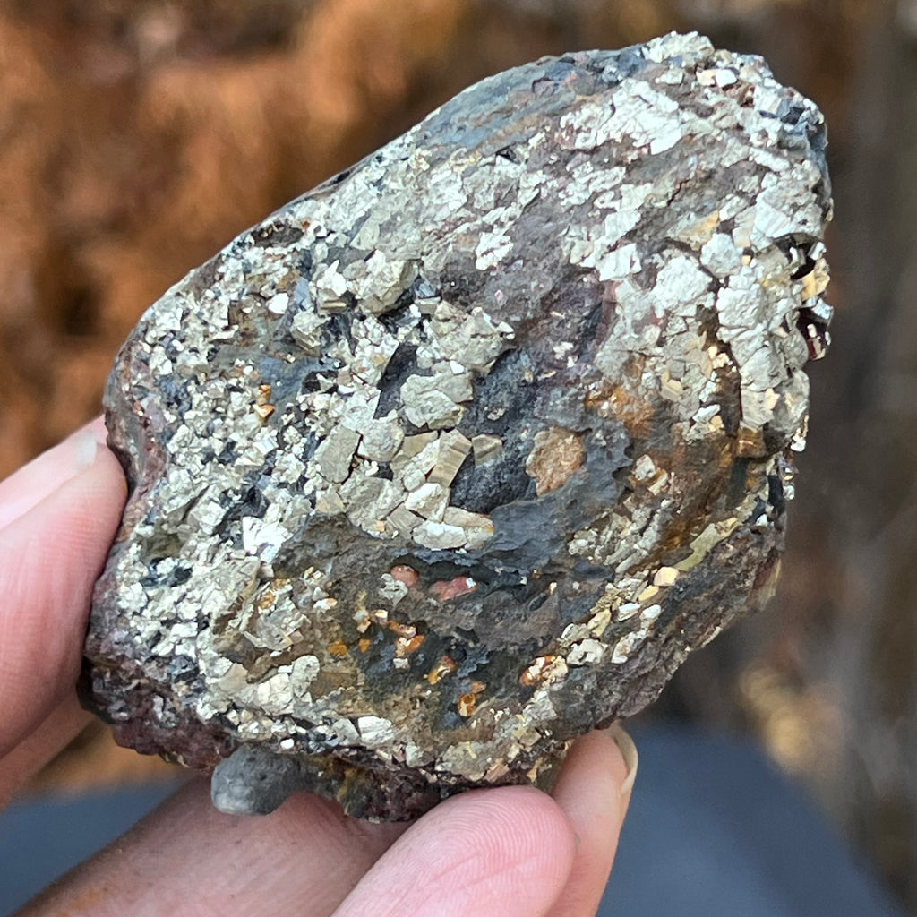 Shungit cu pirita model 10, druzy.ro, cristale 1