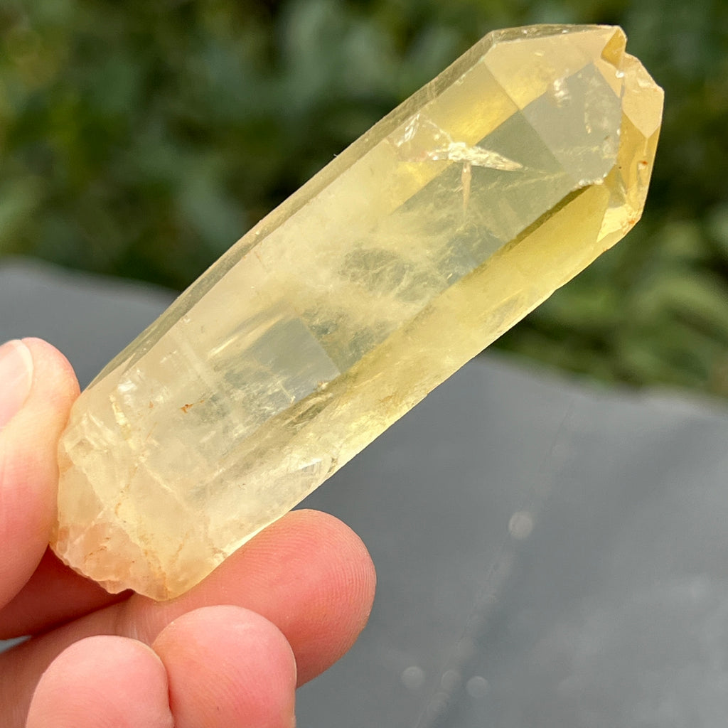 Varf citrin mina Luena, Congo model 26, pietre semipretioase - druzy.ro 6 