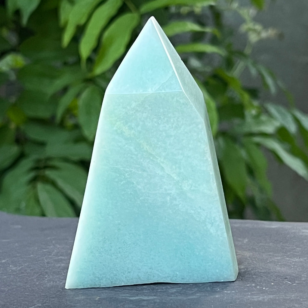 Sculptura generator aragonit albastru | Model 2, pietre semipretioase - druzy.ro 4 