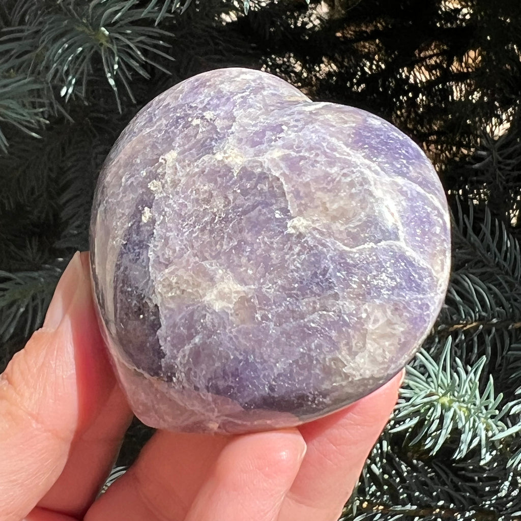 Lepidolit inima m5, druzy.ro, cristale 2