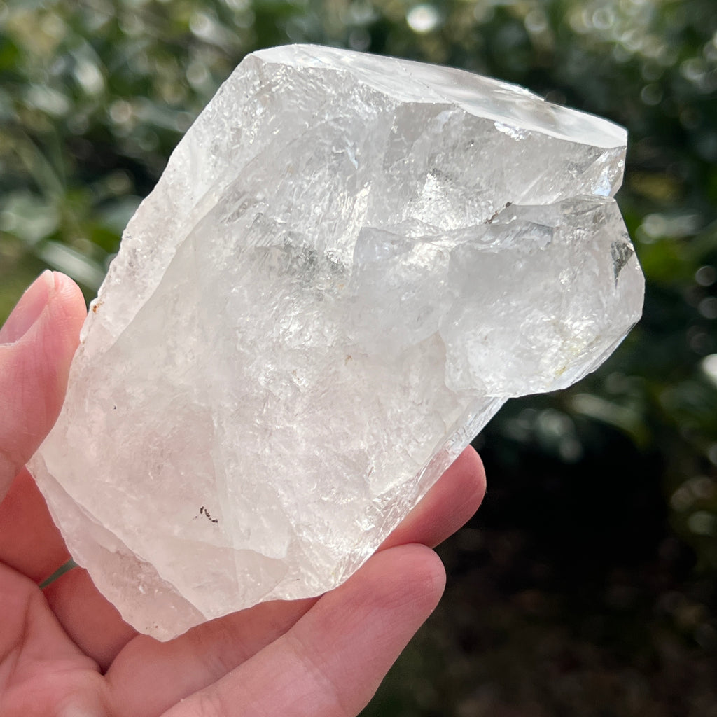 Varf cuart incolor natural, floare de mina L19, pietre semipretioase - druzy.ro 4 