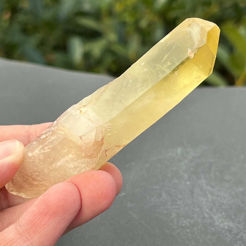 Varf citrin mina Luena, Congo model 29, pietre semipretioase - druzy.ro 7 