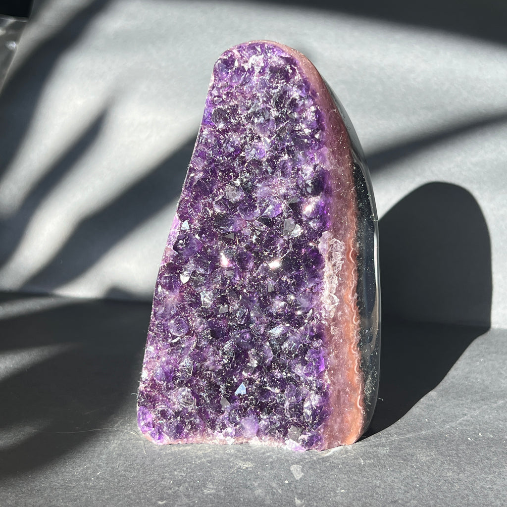 Geoda ametist Uruguay AAA model 13, pietre semipretioase - druzy.ro 1 