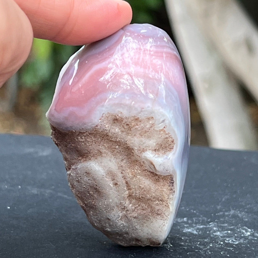 Agat de Botswana, nodul agat river model 5, druzy.ro, cristale 2