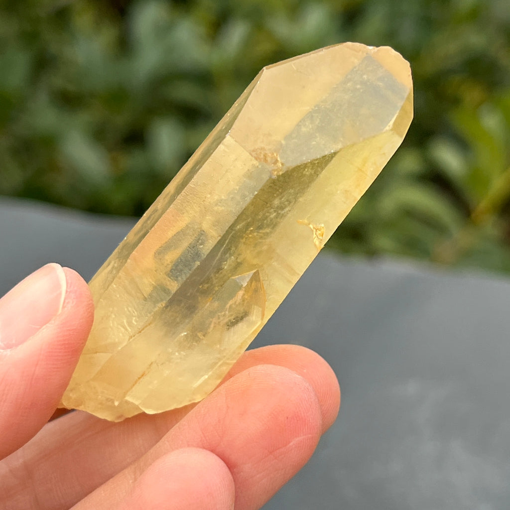Varf citrin mina Luena, Congo model 23, pietre semipretioase - druzy.ro 5 