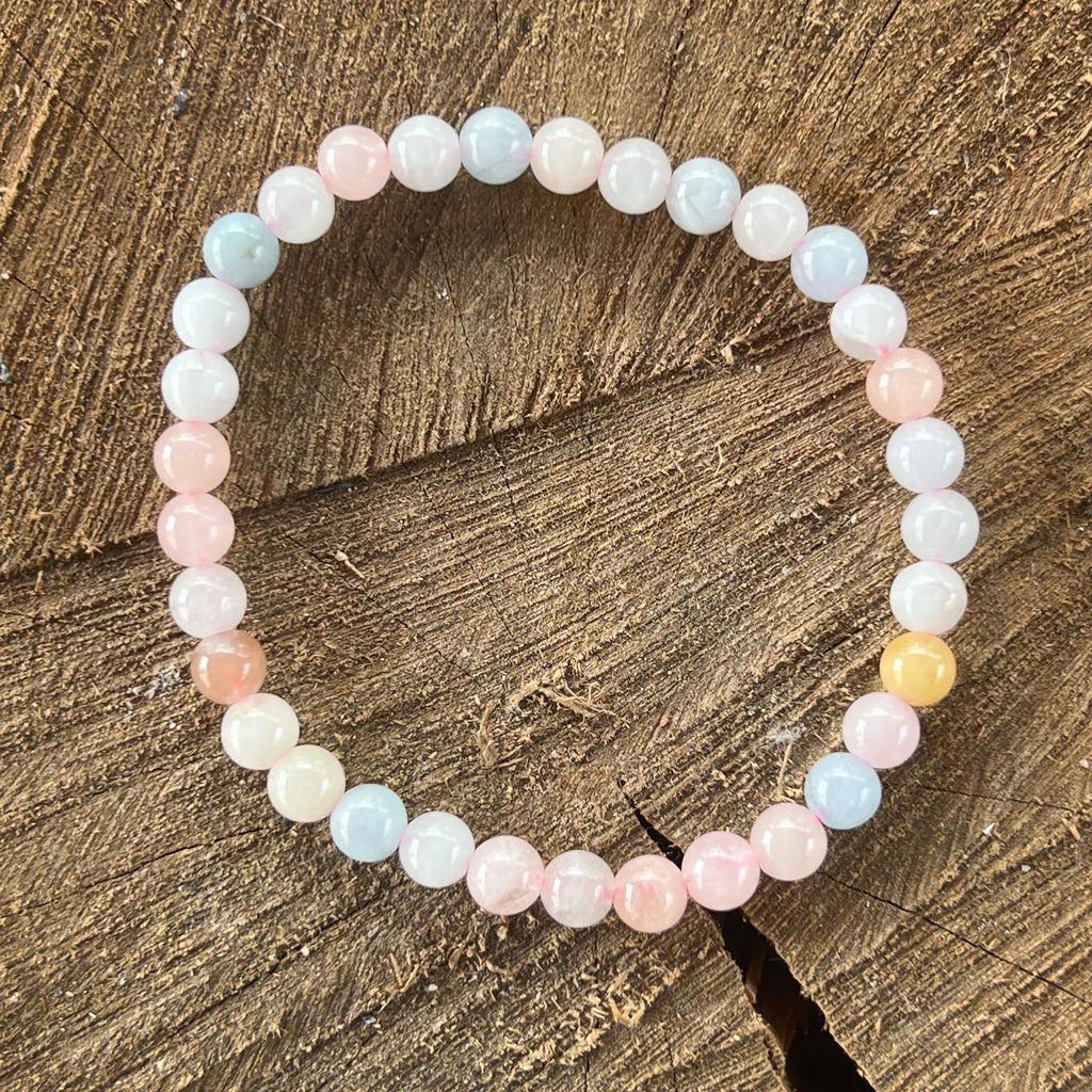 Bratara beril 5 mm, pietre semipretioase - druzy.ro 4 