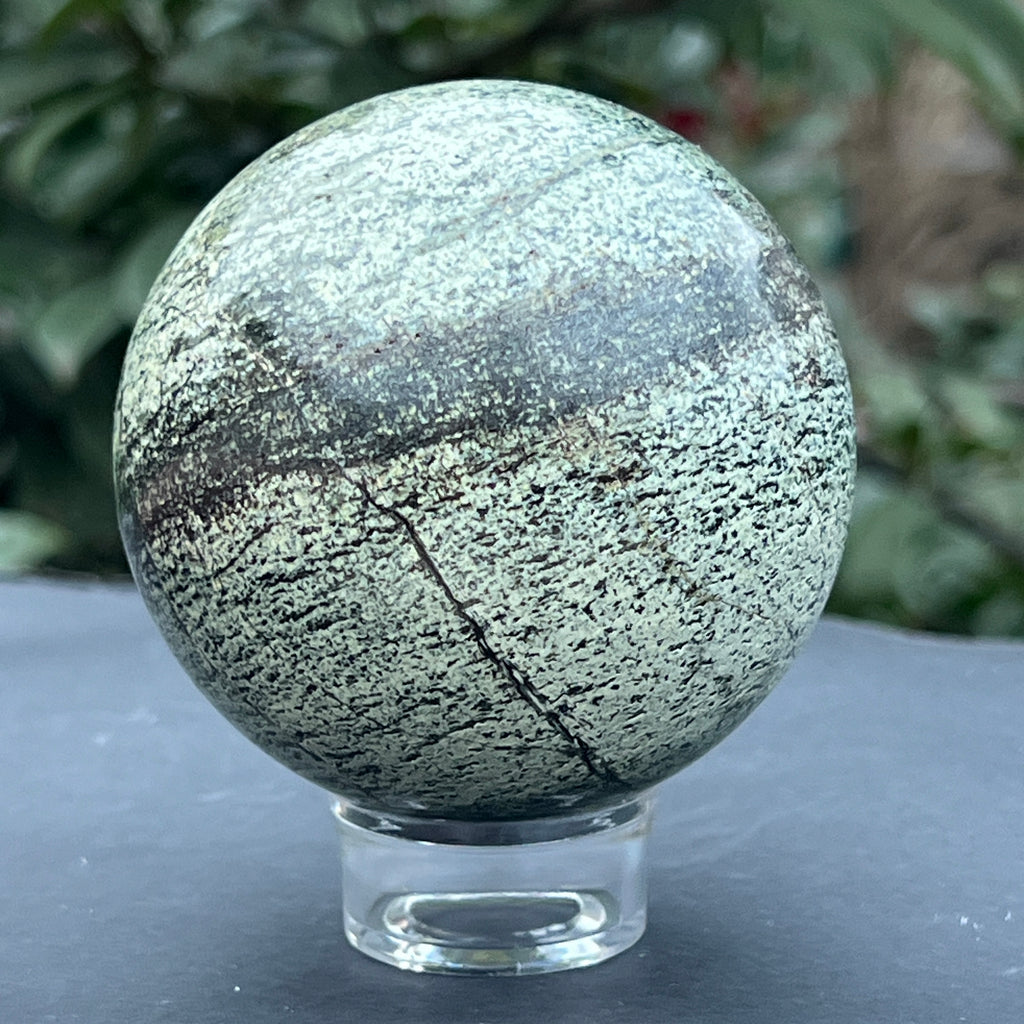 Sfera serpentin model 2, pietre semipretioase - druzy.ro 6 