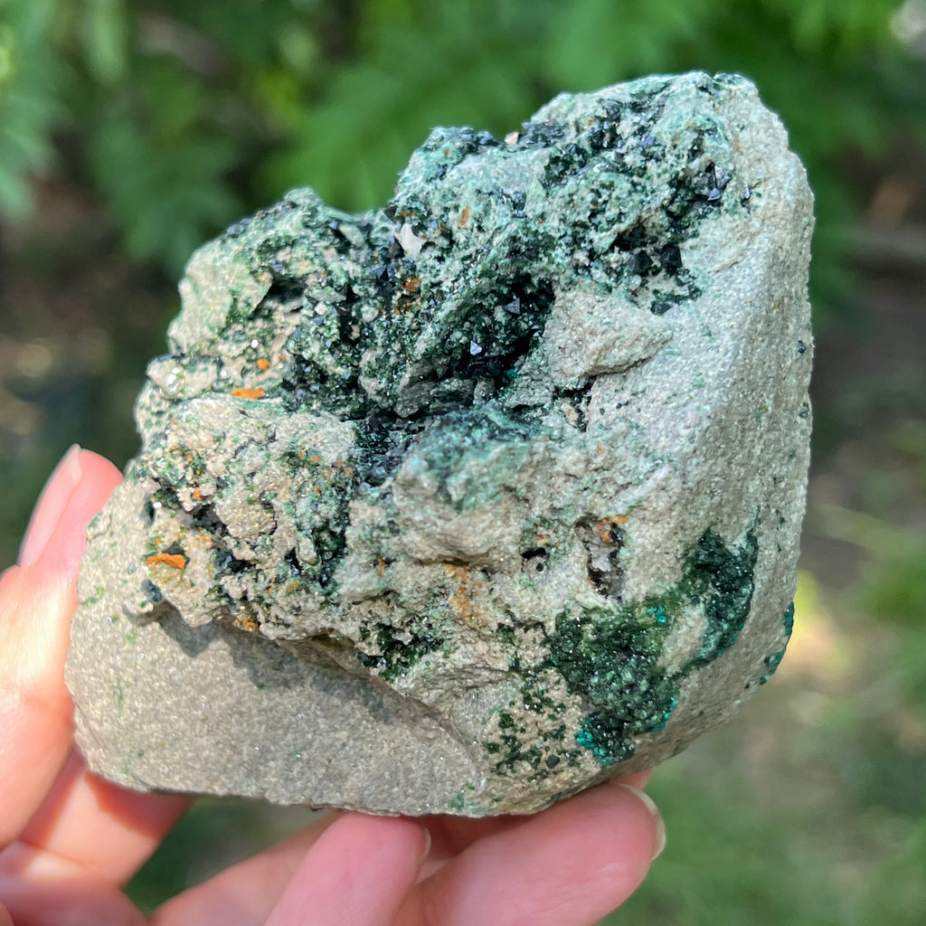 Libethenit floare de mina din Congo model 12, pietre semipretioase - druzy.ro 3 