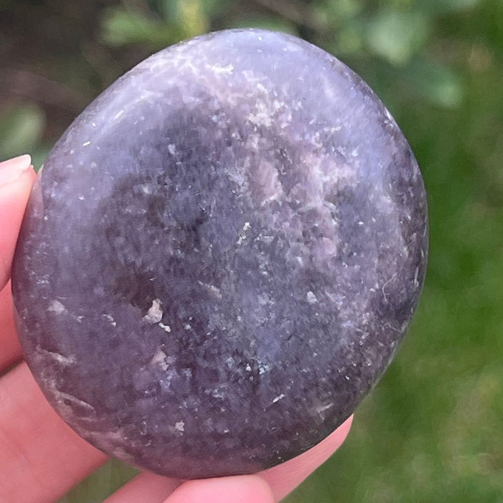 Lepidolit palmstone m10, pietre semipretioase - druzy.ro 3 