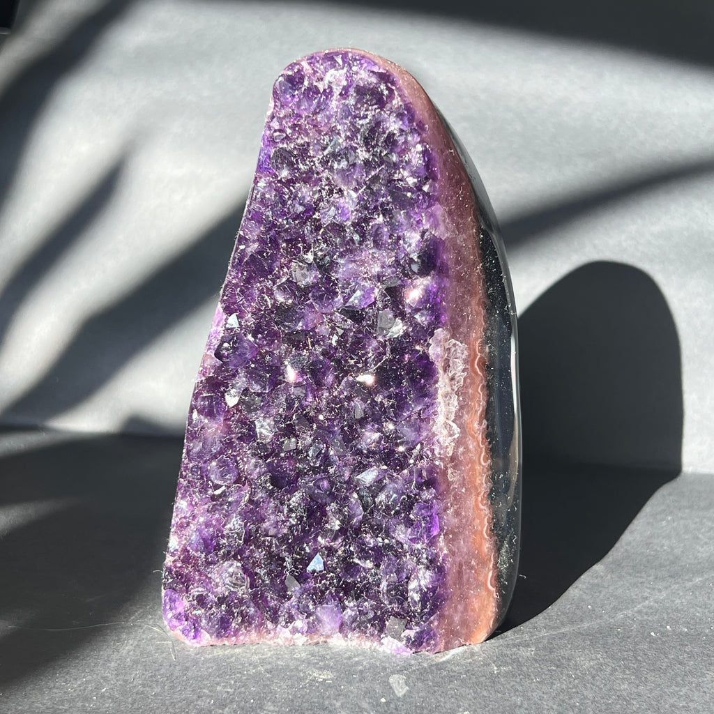 Geoda ametist Uruguay AAA model 13, pietre semipretioase - druzy.ro 2 