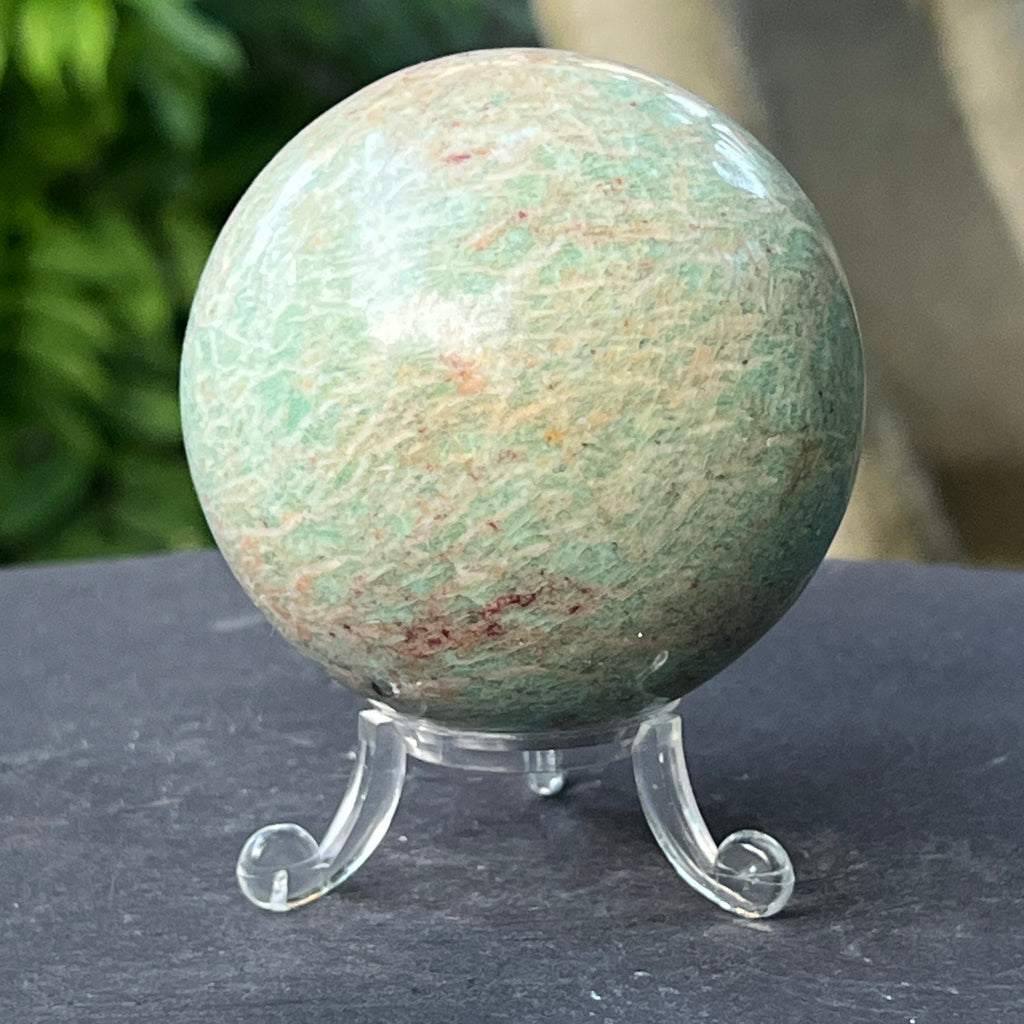 Sfera amazonit din Madagascar model 6, pietre semipretioase - druzy.ro 5 