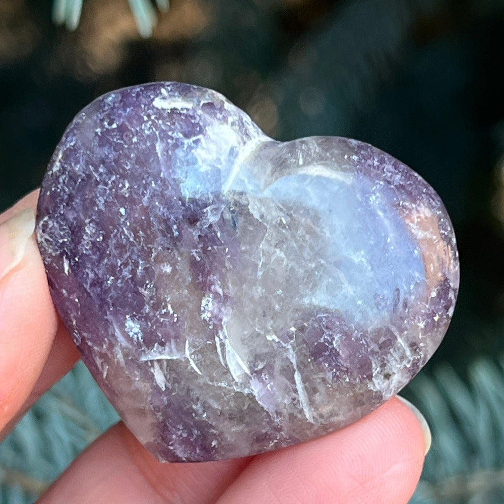 Lepidolit inima m11, pietre semipretioase - druzy.ro 3 