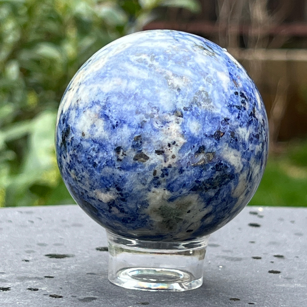 Sodalit sfera model 5, pietre semipretioase - druzy.ro 1 