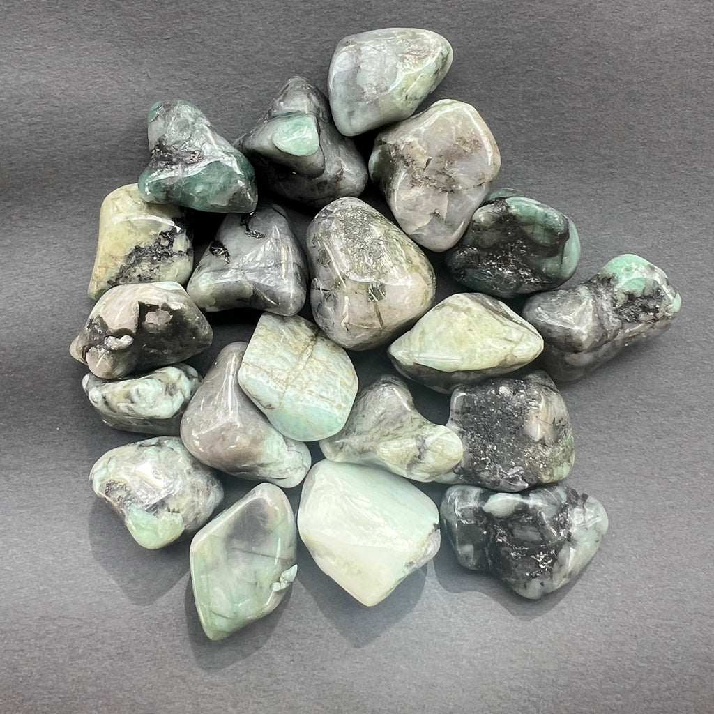 Smarald piatra rulata, pietre semipretioase - druzy.ro 4 