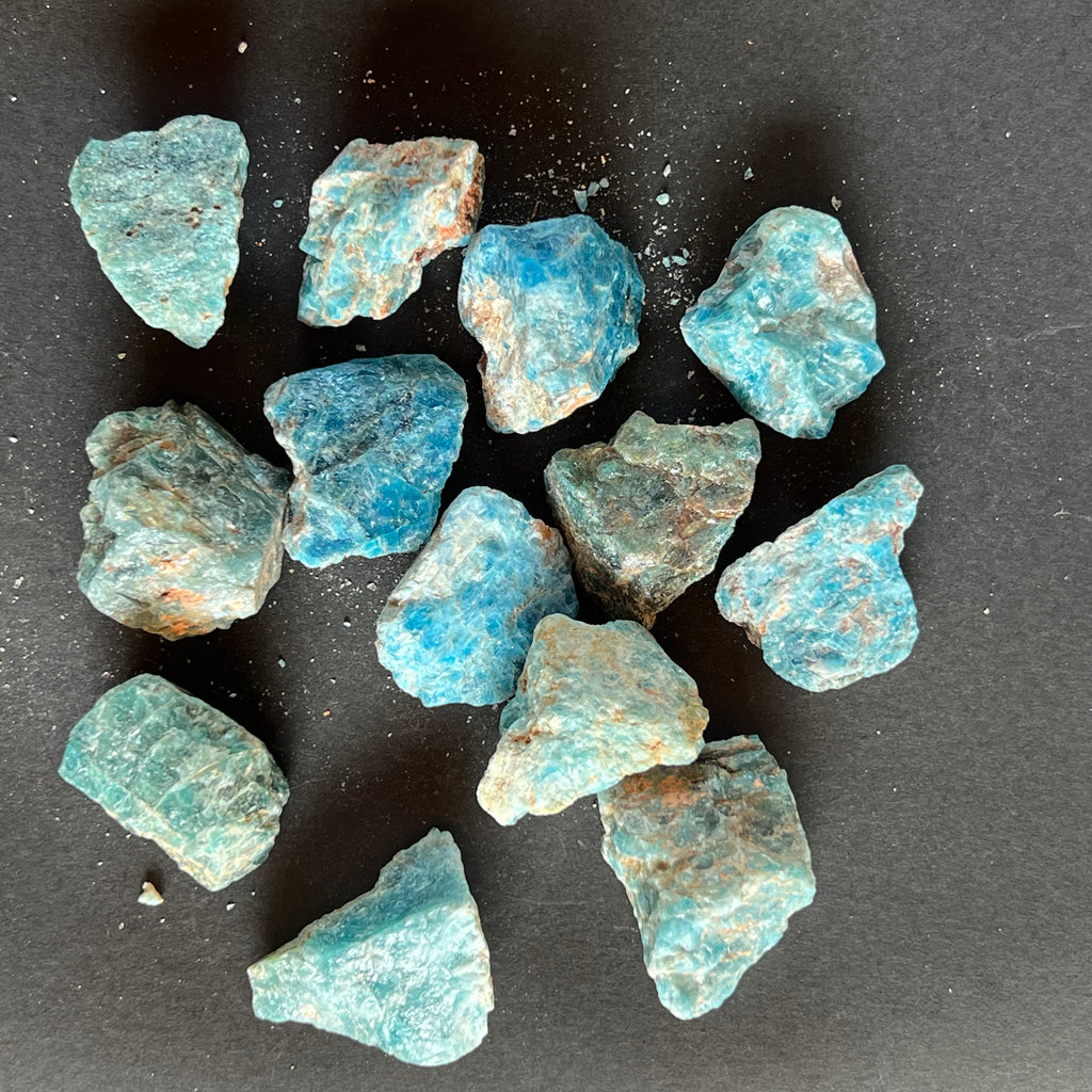 Apatit piatra bruta spartura, pietre semipretioase - druzy.ro 1