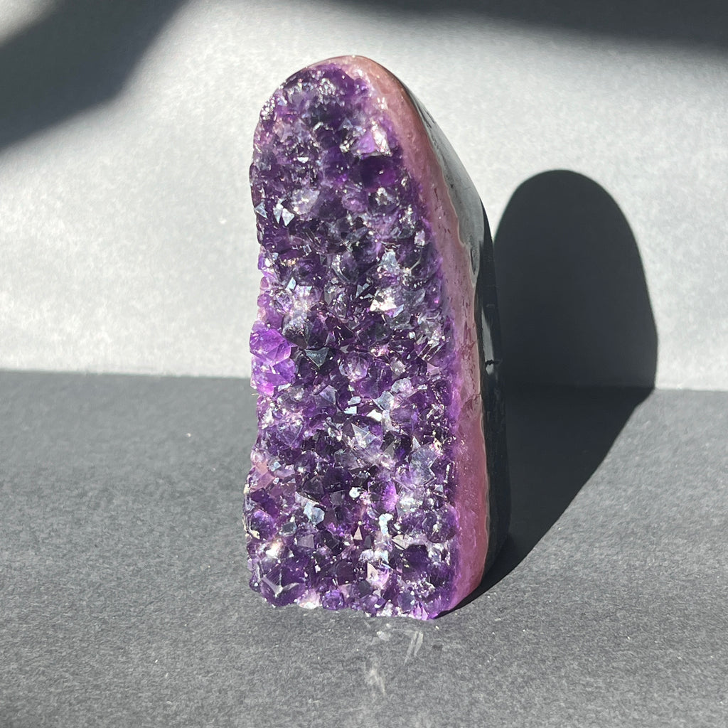 Geoda ametist Uruguay AAA model 3, pietre semipretioase - druzy.ro 1 