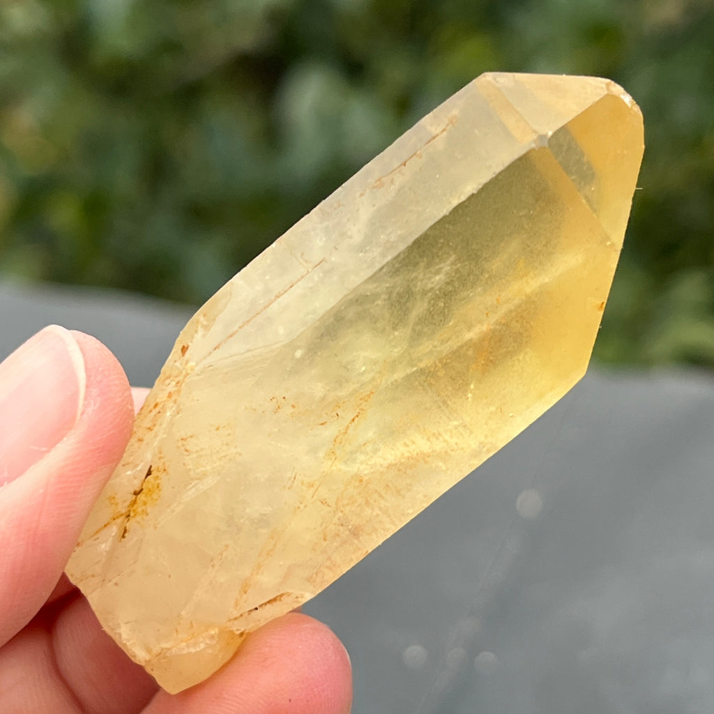 Varf citrin mina Luena, Congo model 28, pietre semipretioase - druzy.ro 9 