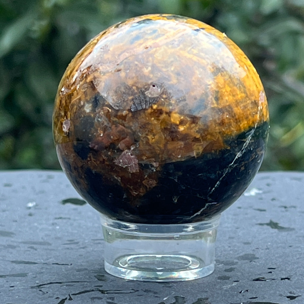 Sfera pietersit model 5, pietre semipretioase - druzy.ro 2 