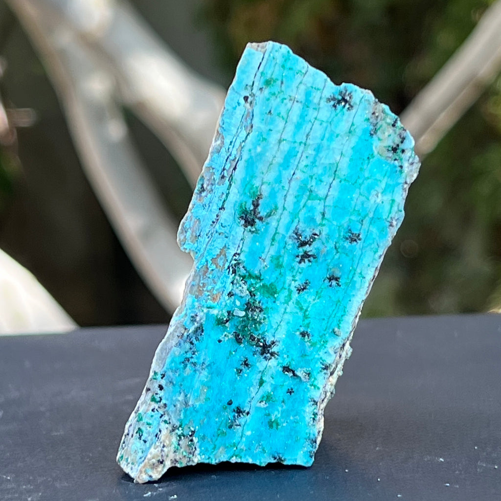 Piatra bruta crisocola cu malachit druzy din Congo model 4, druzy.ro, cristale 1