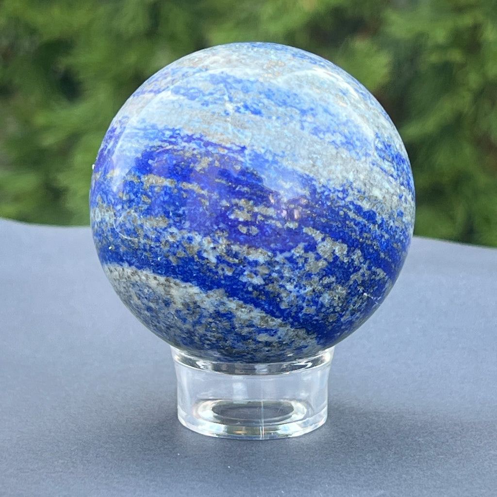 Sfera Lapis Lazuli model 6, pietre semipretioase - druzy.ro 6 