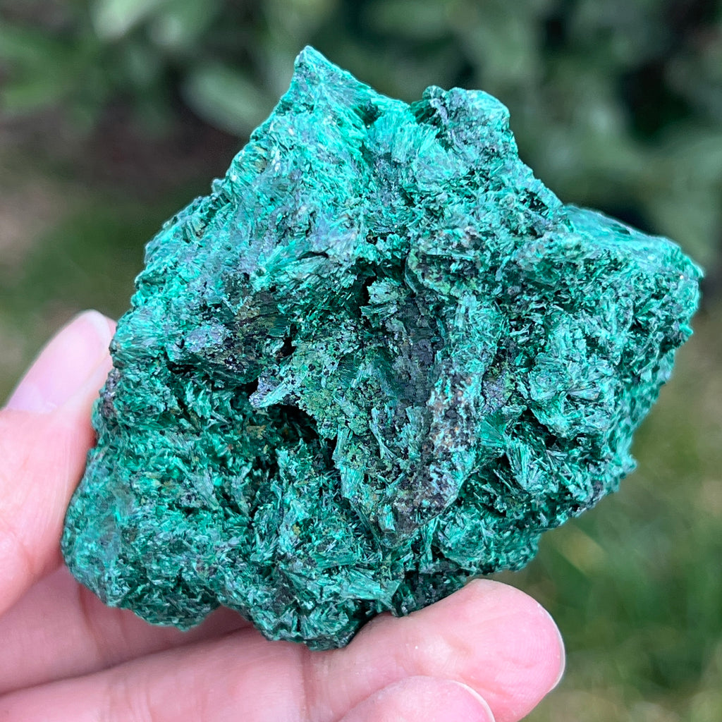 Malachit matasos piatra bruta m3, pietre semipretioase - druzy.ro 12 