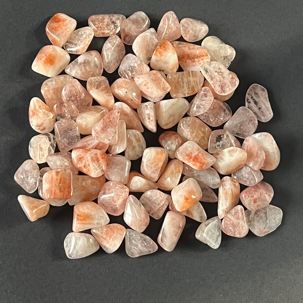 Piatra soarelui in cuart piatra rulata mini, pietre semipretioase - druzy.ro 3