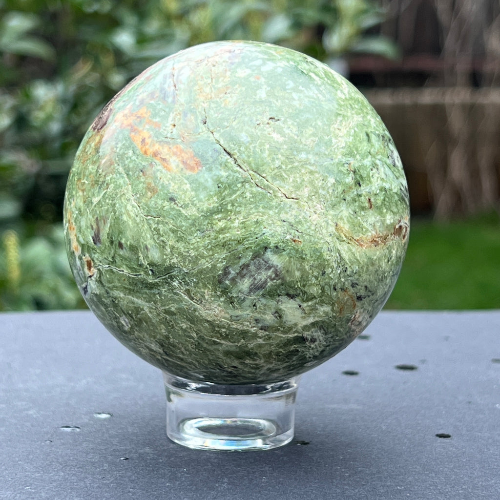Crisopraz sfera m7, pietre semipretioase - druzy.ro 6 